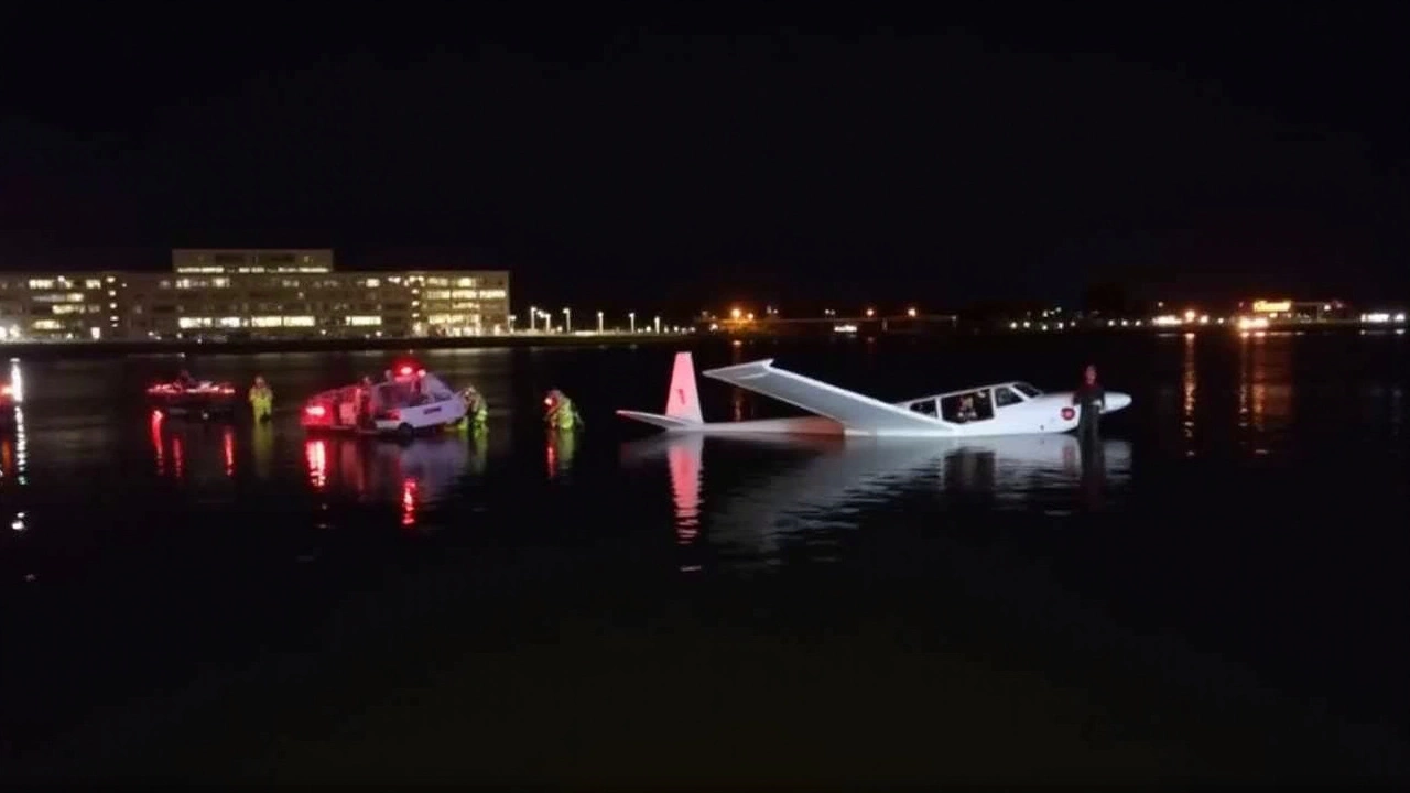 Tragic Mid-Air Collision: Plane and Helicopter Crash into Potomac River at Reagan Airport