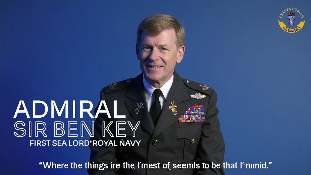 Admiral Ben Key Steps Down as First Sea Lord After Allegation Rocks Royal Navy