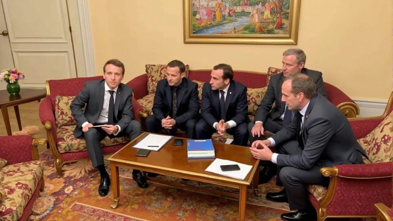 Macron Wakes Trump Early to Rally Support for Kyiv Ceasefire Plan