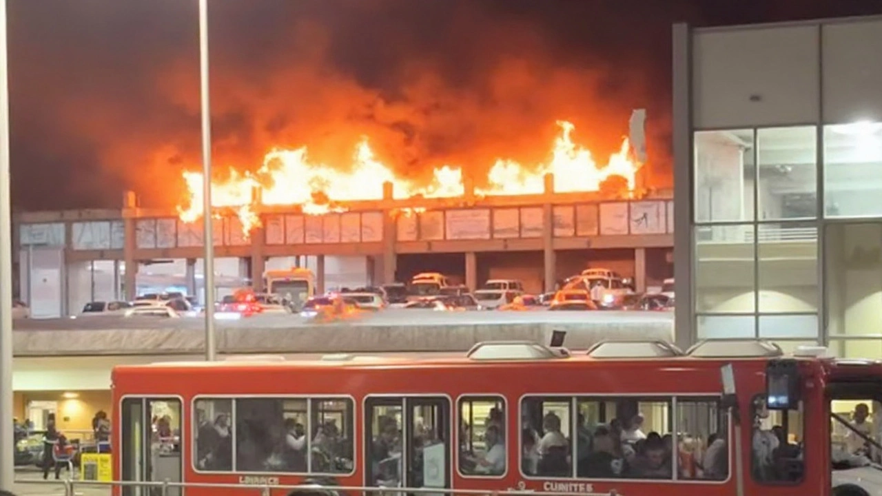 Luton Airport Fire: Faulty Diesel Car Triggers Massive Blaze, Damaging 1,500 Vehicles