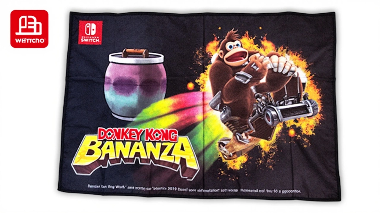 Donkey Kong Bananza Rally Towel Swings into My Nintendo Rewards for Fans