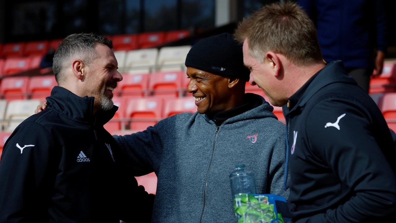 Ian Wright Brings Football Magic to Salford’s Peninsula Stadium with Surprise Visit