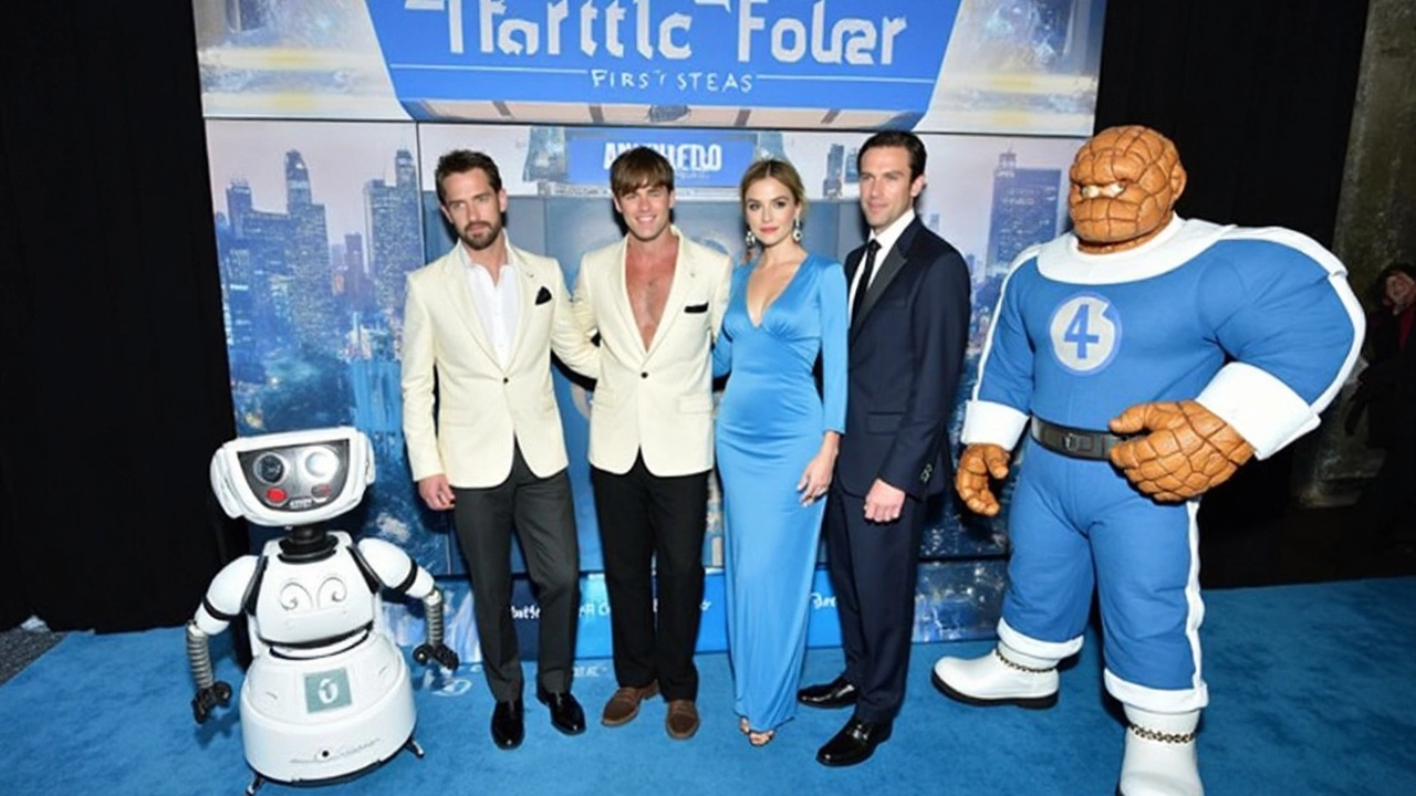 Pedro Pascal and Vanessa Kirby Ignite Marvel's Fantastic Four: First Steps in 1960s Retro-Futuristic Style